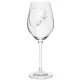 BOROSPOHÁR 2DB-OS SZÍV MINTÁVAL, KRISTÁLYBERAKÁSSAL DÍSZÍTETT 470ML