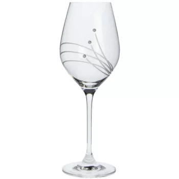 BOROSPOHÁR 6DB-OS KRISTÁLYBERAKÁSSAL DÍSZÍTETT 360ML