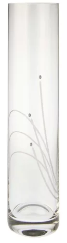 VÁZA KRISTÁLYBERAKÁSSAL DÍSZÍTETT 30CM