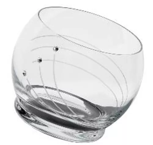 WHISKEY POHÁR 6DB-OS KRISTÁLYBERAKÁSSAL DÍSZÍTETT 360ML