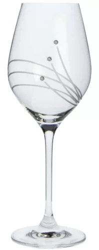 BOROSPOHÁR 2DB-OS KRISTÁLYBERAKÁSSAL DÍSZÍTETT 360ML