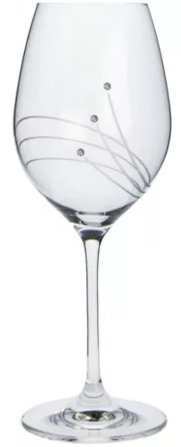 BOROSPOHÁR 2DB-OS KRISTÁLYBERAKÁSSAL DÍSZÍTETT 470ML