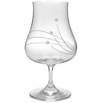 RUMOS POHÁR 4DB-OS KRISTÁLYBERAKÁSSAL DÍSZÍTETT 220ML