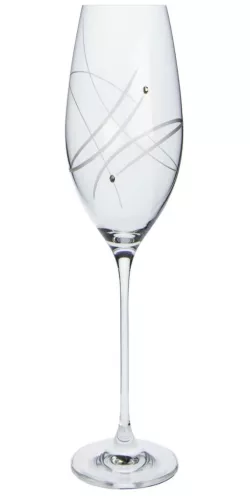 BOROSPOHÁR 2DB-OS KRISTÁLYBERAKÁSSAL DÍSZÍTETT 470ML