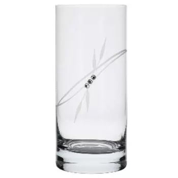 VIZESPOHÁR 6DB-OS KRISTÁLYBERAKÁSSAL DÍSZÍTETT 250ML