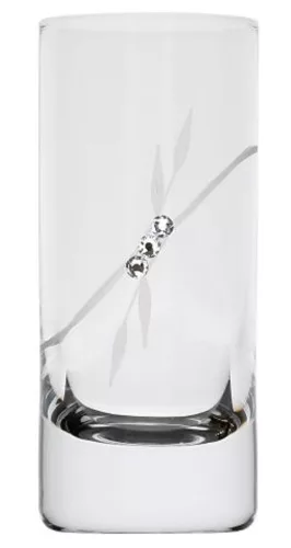 SHOT-OS POHÁR 6DB-OS KRISTÁLYBERAKÁSSAL DÍSZÍTETT 70ML