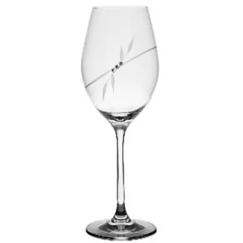 BOROSPOHÁR 2DB-OS KRISTÁLYBERAKÁSSAL DÍSZÍTETT 360ML