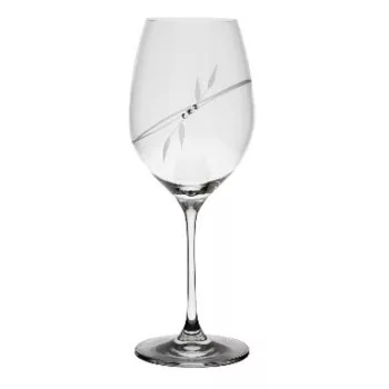 BOROSPOHÁR 2DB-OS KRISTÁLYBERAKÁSSAL DÍSZÍTETT 470ML