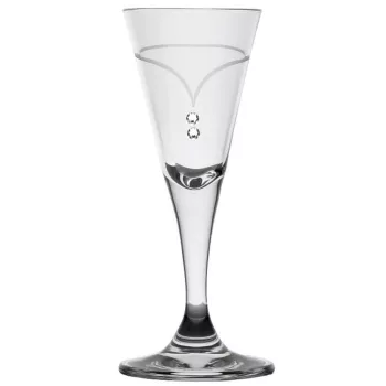 LIKŐRÖSKEHELY 6DB-OS KRISTÁLYBERAKÁSSAL DÍSZÍTETT 25ML