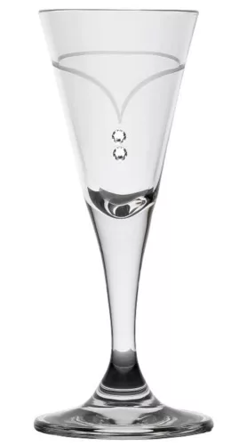 LIKŐRÖSKEHELY 6DB-OS KRISTÁLYBERAKÁSSAL DÍSZÍTETT 25ML