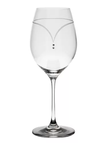 BOROSPOHÁR 2DB-OS KRISTÁLYBERAKÁSSAL DÍSZÍTETT 470ML