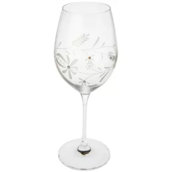   BOROSPOHÁR 2DB-OS KRISTÁLYBERAKÁSSAL DÍSZÍTETT, MINTÁS 470ML