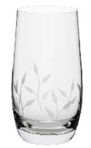 VIZESPOHÁR "GLOBO" 6DB-OS, LEVÉL MINTÁS 390ML