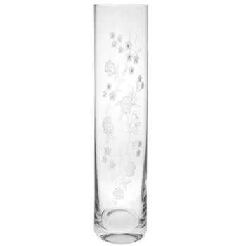 VÁZA RÓZSA MINTÁS 30CM