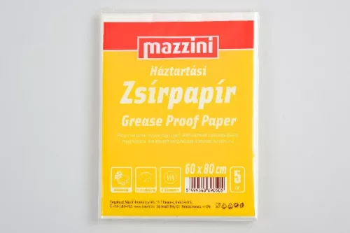 ZSÍRPAPÍR HÁZTARTÁSI ÍVES 60X80CM