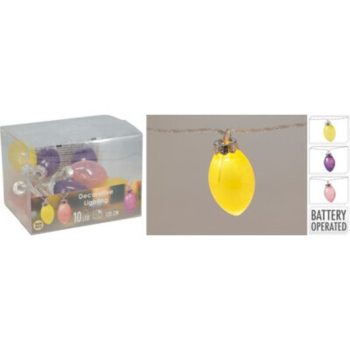 IZZÓSOR LEDES 10DB TÖBB SZÍNŰ IZZÓ