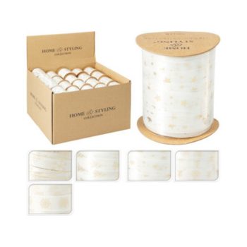 DEKOR SZALAG KARÁCSONYI 1X500CM 5F.