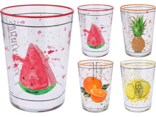 POHÁR ÜVEG 510ML 4F.