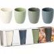 POHÁR STONEWARE 4DB-OS KÜLÖNBÖZŐ SZÍNEK
