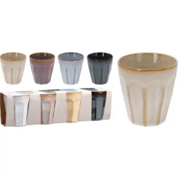 BÖGRE STONEWARE 250ML 4 DB-OS KÉSZLET