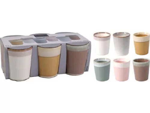 BÖGRE STONEWARE 6 DB-OS KÉSZLET 65ML