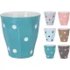 BÖGRE STONEWARE PÖTTYÖS 250ML 6F. SZÍN