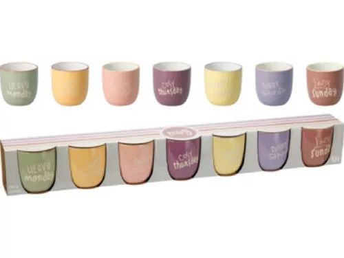 BÖGRE STONEWARE 7DB-OS A HÉT MINDEN NAPJA