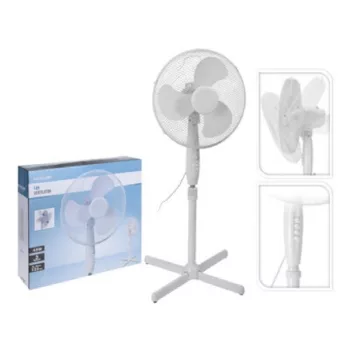   VENTILÁTOR 40 COLOS, FEHÉR SZÍNŰ, 3 SEBESSÉGES, 220 V - 45 WATT, DÖNTÉSHEZ ÁLLÍT