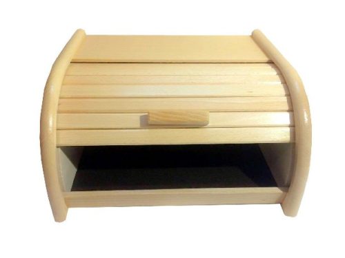 KENYÉRTARTÓ NAGY NATÚR 39X29X18CM