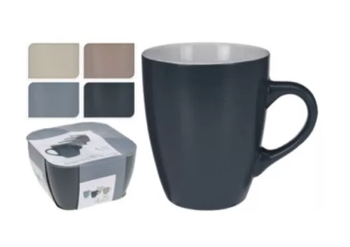BÖGRE SZETT STONEWARE 4DB-OS 340ML
