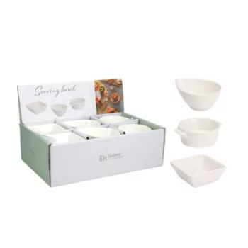 KÍNÁLÓTÁL PORCELÁN SNACK 3F.