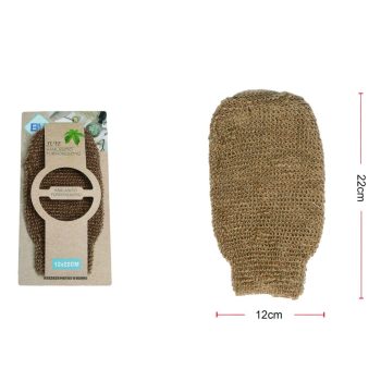 FÜRDŐKESZTYŰ JUTA 22X12CM