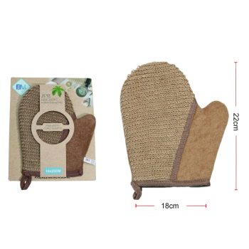 FÜRDŐKESZTYŰ JUTA 22X18CM