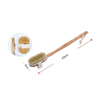 HÁTMOSÓ KEFE FA NYELŰ 43X8CM