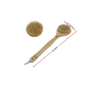 HÁTMOSÓ KEFE FA NYELŰ 40,5X10,5CM