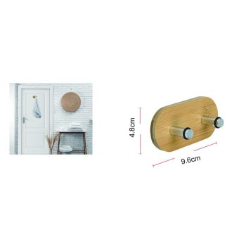 AJTÓAKASZTÓ 2 KAMPÓS BAMBUSZ 9,6X4,8CM