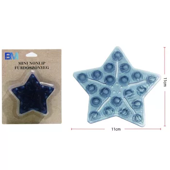 SZŐNYEG PVC CSÚSZÁSGÁTLÓ CSILLAG ALAKÚ 11X11CM