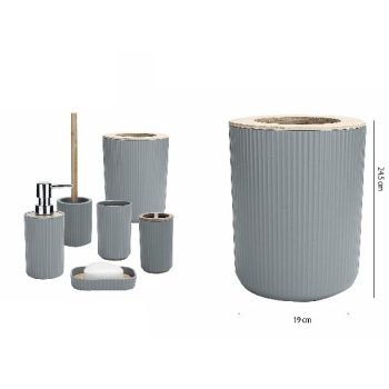 SZEMETES FÜRDŐSZOBAI SZÜRKE