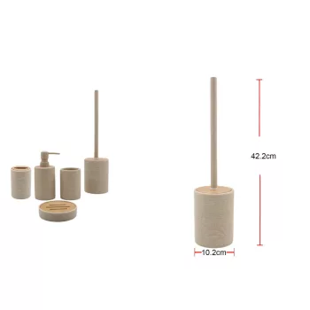 WC KEFE 42,2X10,2CM BÉZS