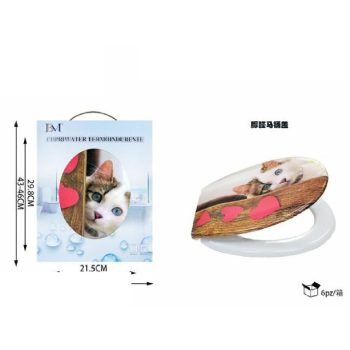 WC ÜLŐKE "MACSKA" 21,5CMX37CM