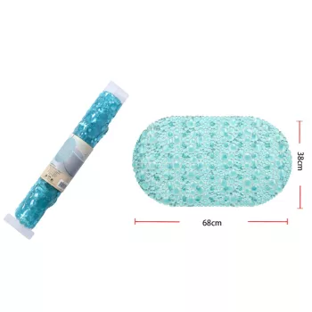   CSÚSZÁSGÁTLÓ ZUHANYSZŐNYEG "BUBORÉKOS" PVC 38CMX68CM