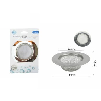 SZŰRŐHÁLÓ MOSOGATÓHOZ RM 7,4CMX11,4CMX3CM