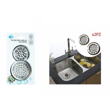 2 SZŰRŐHÁLÓ MOSOGATÓHOZ RM 6CM & 7,5CM