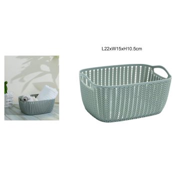 TÁROLÓKOSÁR PP 22CMX15CMX10,5CM