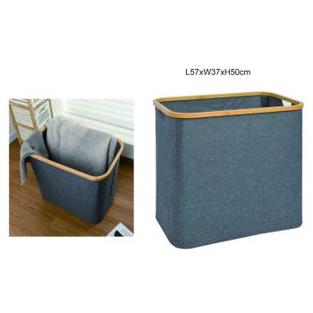 TÁROLÓKOSÁR BAMBUSZ 57CMX37CMX50CM