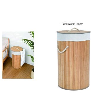 RUHÁSKOSÁR BAMBUSZ+FA 36CMX36CMX56CM