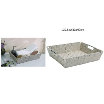 TÁROLOKOSÁR PP 39,5CMX33CMX9CM