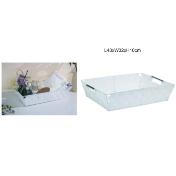 TÁROLOKOSÁR PP 43CMX31CMX10CM