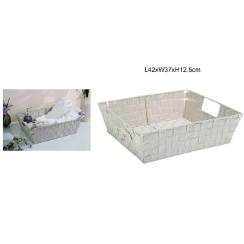 TÁROLOKOSÁR PP 42CMX37CMX12,5CM