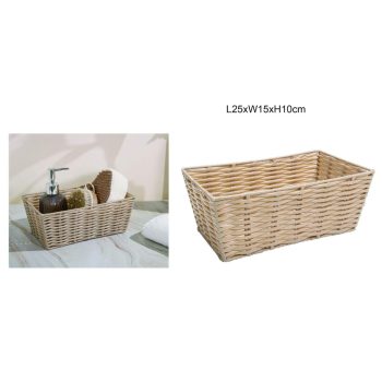 TÁROLOKOSÁR PP 25CMX15CMX10CM